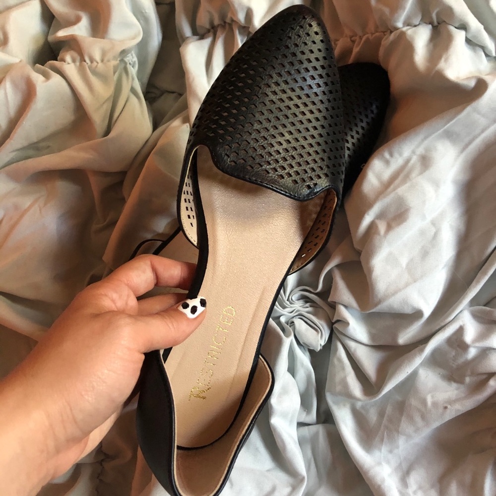 Black flats